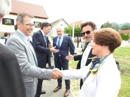 Uradna predaja obnovljene ceste Razkrižje – MP Gibina svojemu namenu 3